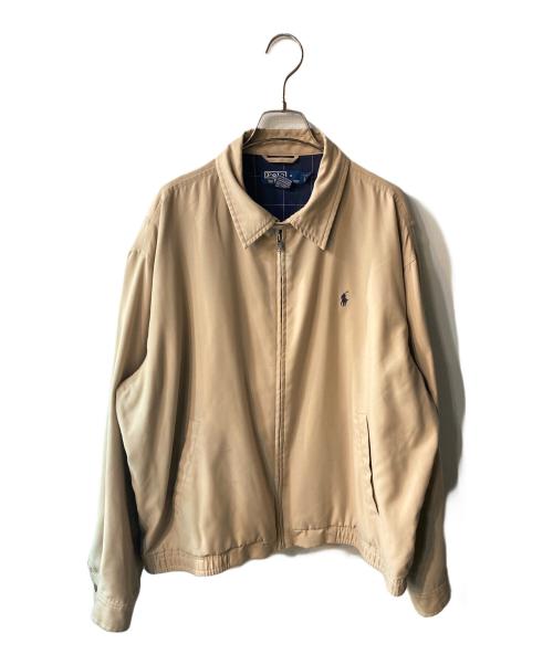 POLO RALPH LAUREN（ポロ・ラルフローレン）POLO RALPH LAUREN (ポロ・ラルフローレン) スイングトップ ベージュ サイズ:Lの古着・服飾アイテム