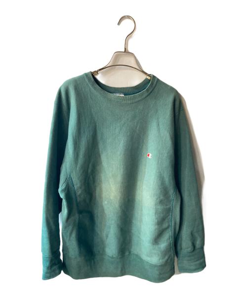 Champion（チャンピオン）Champion (チャンピオン) スウェット グリーン サイズ:Lの古着・服飾アイテム