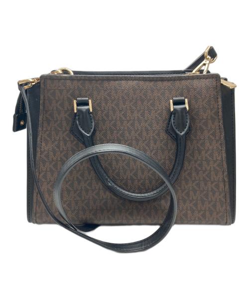 MICHAEL KORS（マイケル・コース）MICHAEL KORS (マイケル・コース) 2WAYバッグ ブラウンの古着・服飾アイテム