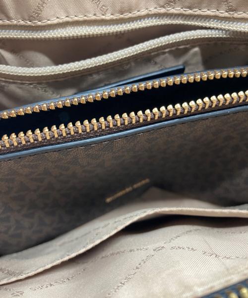 MICHAEL KORS（マイケル・コース）MICHAEL KORS (マイケル・コース) 2WAYバッグ ブラウンの古着・服飾アイテム