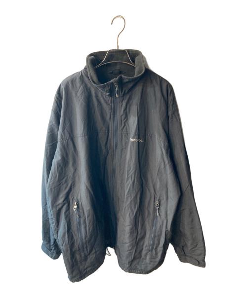 mont-bell（モンベル）mont-bell (モンベル) クリマプラス 100 ウィズシェルジャケット ブラック サイズ:XLの古着・服飾アイテム