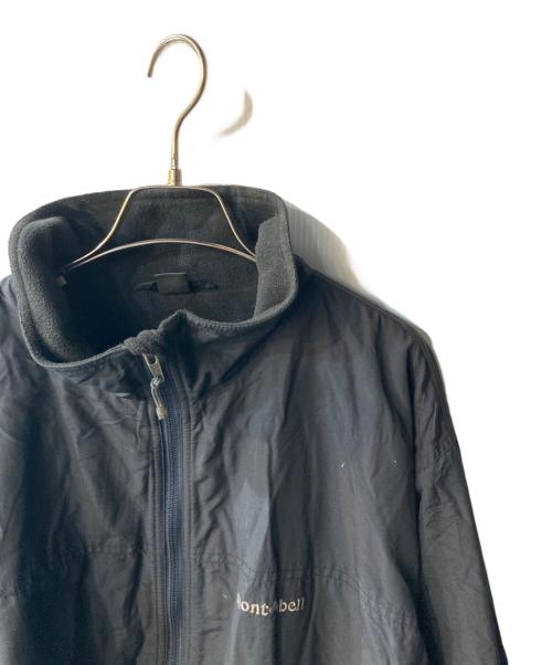 mont-bell（モンベル）mont-bell (モンベル) クリマプラス 100 ウィズシェルジャケット ブラック サイズ:XLの古着・服飾アイテム