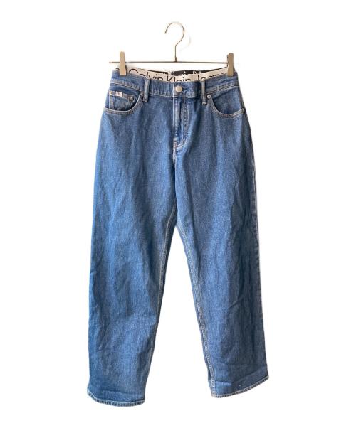 ck Calvin Klein（シーケーカルバンクライン）ck Calvin Klein (シーケーカルバンクライン) ローライズリラックスジーンズ インディゴ サイズ:W25の古着・服飾アイテム