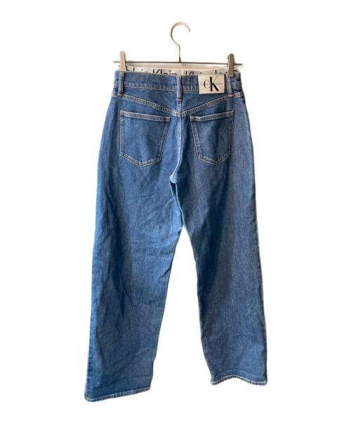 ck Calvin Klein（シーケーカルバンクライン）ck Calvin Klein (シーケーカルバンクライン) ローライズリラックスジーンズ インディゴ サイズ:W25の古着・服飾アイテム