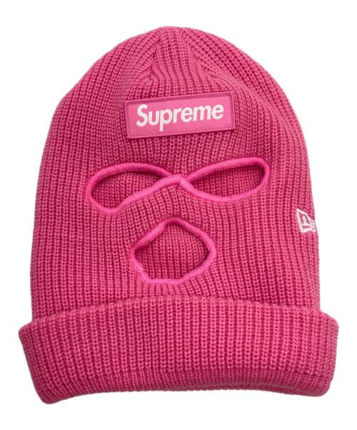 SUPREME（シュプリーム）Supreme (シュプリーム) Box Logo BALACLAVA ピンクの古着・服飾アイテム
