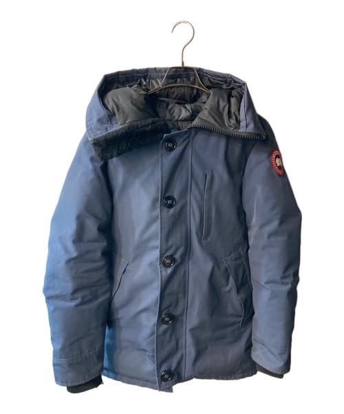 CANADA GOOSE（カナダグース）CANADA GOOSE (カナダグース) ダウンジャケット ネイビー サイズ:XSの古着・服飾アイテム