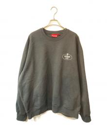 SUPREME（シュプリーム）の古着「CREST CREWNECK」｜ブラック