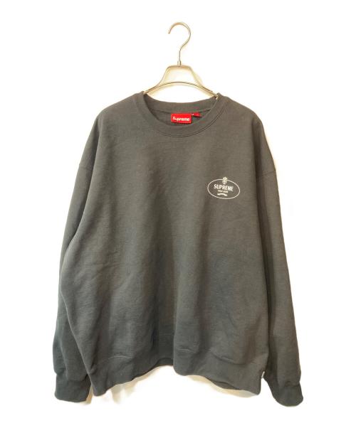 SUPREME（シュプリーム）Supreme (シュプリーム) CREST CREWNECK ブラック サイズ:XXLの古着・服飾アイテム