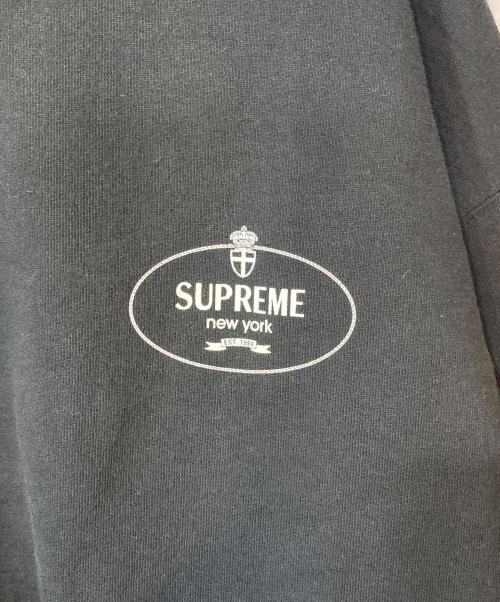 SUPREME（シュプリーム）Supreme (シュプリーム) CREST CREWNECK ブラック サイズ:XXLの古着・服飾アイテム