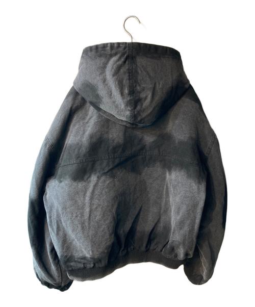 Shinzo（シンゾウ）SHINZO (シンゾウ) 15oz canvas clasp bomber jacket ブラック サイズ:XXLの古着・服飾アイテム