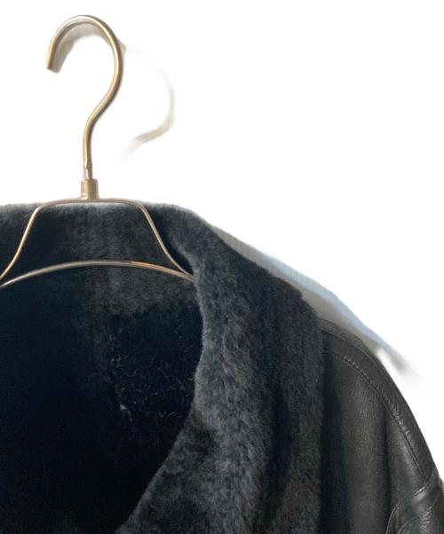 ニチロ毛皮（ニチロケガワ）ニチロ毛皮 (ニチロケガワ) Ｂ-3フライトジャケット ブラック サイズ:Ｍの古着・服飾アイテム