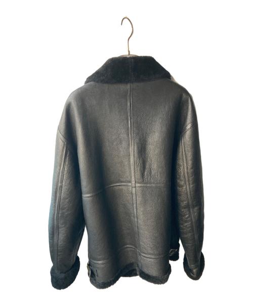 ニチロ毛皮（ニチロケガワ）ニチロ毛皮 (ニチロケガワ) Ｂ-3フライトジャケット ブラック サイズ:Ｍの古着・服飾アイテム