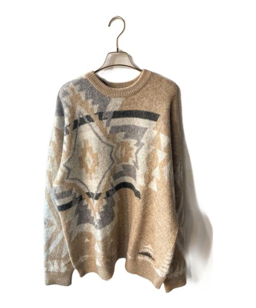 PENDLETON（ペンドルトン）PENDLETON (ペンドルトン) ニット ブラウン サイズ:Lの古着・服飾アイテム