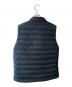 DANTON (ダントン) STRETCH NYLON MIDDLE DOWN STAND COLLAR VEST ブラック サイズ:Ｓ：9000円