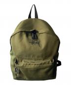 stussyステューシー）の古着「デイパック」｜オリーブ