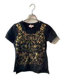 Vivienne Westwood RED LABEL（ヴィヴィアンウエストウッドレッドレーベル）の古着「プリントTシャツ」｜ブラック