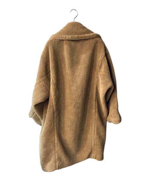 AIJAN（アイジャン）AIJAN (アイジャン) Puffy Boa Coat ブラウン サイズ:Ｍの古着・服飾アイテム