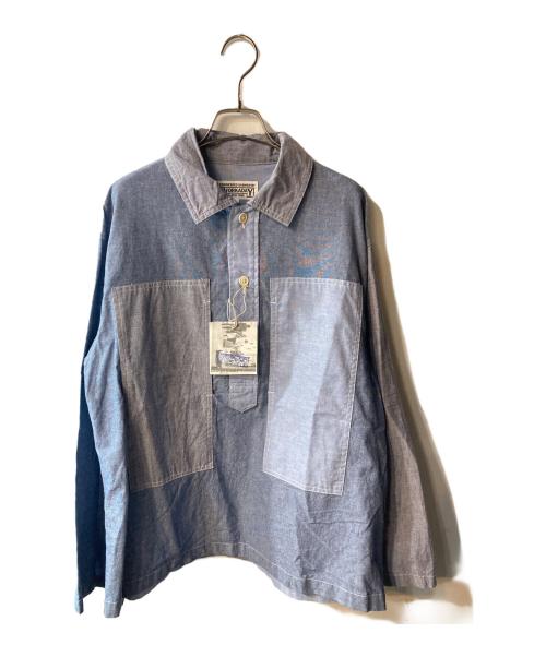 Engineered Garments（エンジニアドガーメンツ）Engineered Garments (エンジニアドガーメンツ) Army Shirt - Combo インディゴ サイズ:Ｓの古着・服飾アイテム