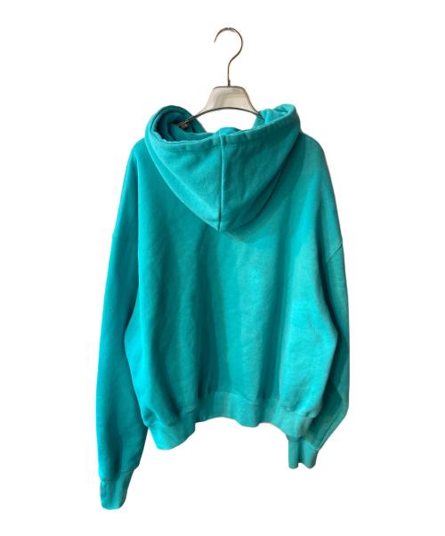 soerte（ソエルテ）soerte (ソエルテ) ジップパーカー ブルー サイズ:Ｓの古着・服飾アイテム