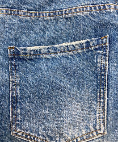 masonprince（メゾンプリンス）masonprince (メゾンプリンス) ワイドデニムパンツ インディゴ サイズ:1の古着・服飾アイテム