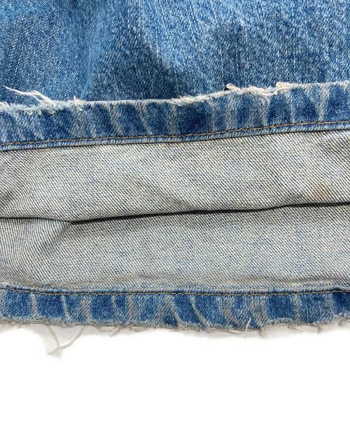 masonprince（メゾンプリンス）masonprince (メゾンプリンス) ワイドデニムパンツ インディゴ サイズ:1の古着・服飾アイテム