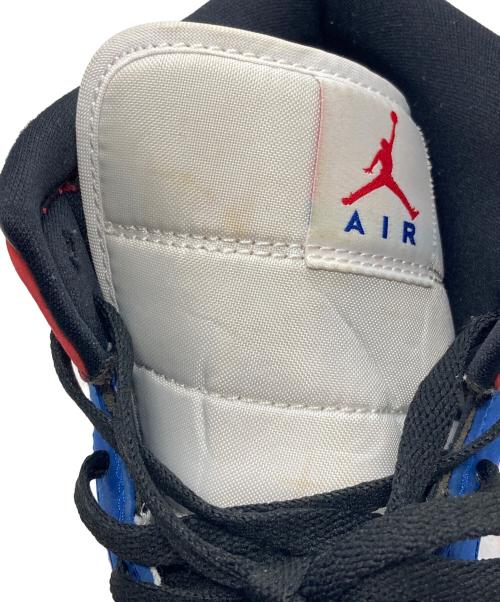 NIKE（ナイキ）NIKE (ナイキ) AIR JORDAN 1 MID レッド×ブルー サイズ:28.5㎝の古着・服飾アイテム