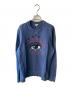 KENZO（ケンゾー）の古着「アイ刺繍スウェット」｜ブルー