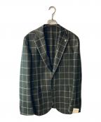 L.B.M.1911エルビーエム1911）の古着「ヘリンボーンチェックジャケット」｜オリーブ