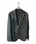 L.B.M.1911（エルビーエム1911）の古着「ヘリンボーンチェックジャケット」｜オリーブ