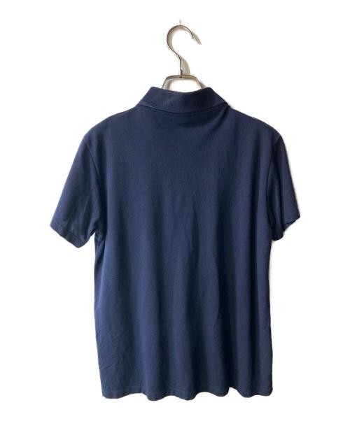 A.P.C.（アーペーセー）A.P.C. (アーペーセー) ロゴ刺繍ポロシャツ ネイビー サイズ:Lの古着・服飾アイテム
