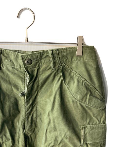 US ARMY（ユーエスアーミー）US ARMY (ユーエスアーミー) M-65カーゴパンツ グリーン サイズ:M/REGULARの古着・服飾アイテム