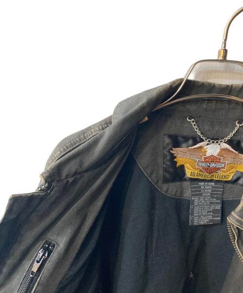 HARLEY-DAVIDSON（ハーレーダビッドソン）HARLEY-DAVIDSON (ハーレーダビッドソン) ジャケット ブラック サイズ:Ｍの古着・服飾アイテム