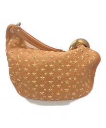 JIMMY CHOO（ジミーチュウ）の古着「ショルダーバッグ」｜ベージュ