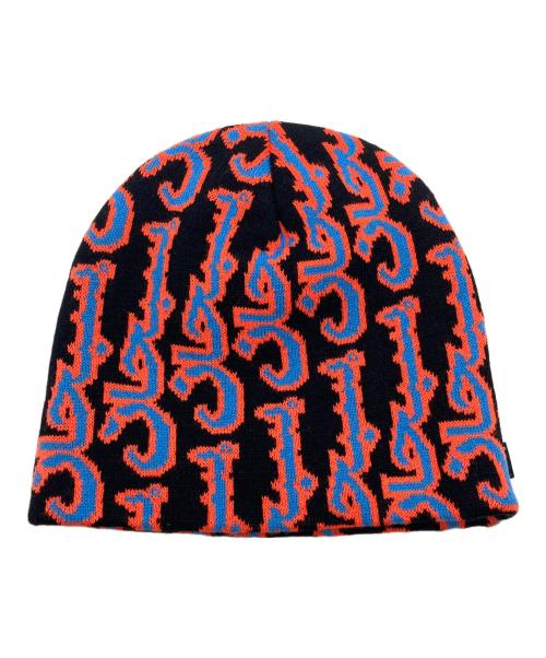 SUPREME（シュプリーム）Supreme (シュプリーム) Arabic Jacquard Beanie ブラックの古着・服飾アイテム