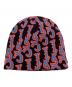 Supreme (シュプリーム) Arabic Jacquard Beanie ブラック：7000円