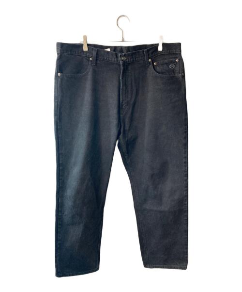 HARLEY-DAVIDSON（ハーレーダビッドソン）HARLEY-DAVIDSON (ハーレーダビッドソン) ブラックデニムパンツ ブラック サイズ:W40(101cm)の古着・服飾アイテム