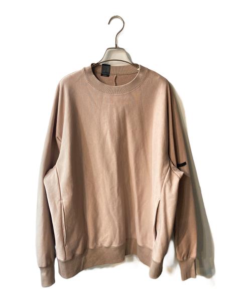 N.HOOLYWOOD（エヌ ハリウッド）N.HOOLYWOOD (エヌ ハリウッド) CREW NECK SWEATSHIRT ベージュ サイズ:38の古着・服飾アイテム