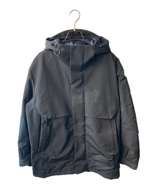 UNIQLO+J（ユニクロ プラスジェイ）UNIQLO+J (ユニクロ プラスジェイ) ハイブリッドダウンオーバーサイズパーカ ブラック サイズ:Ｍの古着・服飾アイテム