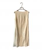 theoryセオリー）の古着「AdmiralCrepeFlaredDress」｜ホワイト