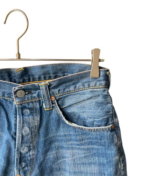 EVISU（エヴィス）EVISU (エヴィス) デニムハーフパンツ インディゴ サイズ:ｗ33の古着・服飾アイテム