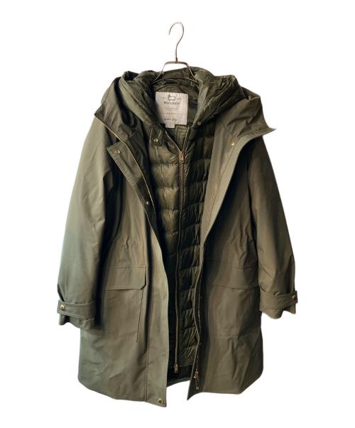 WOOLRICH（ウールリッチ）WOOLRICH (ウールリッチ) Spick and Span (スピックアンドスパン) 別注LONG MILITARY PARKA カーキ サイズ:Ｓの古着・服飾アイテム