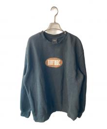 HUF（ハフ）の古着「クルーネックスウェット」｜ブラック