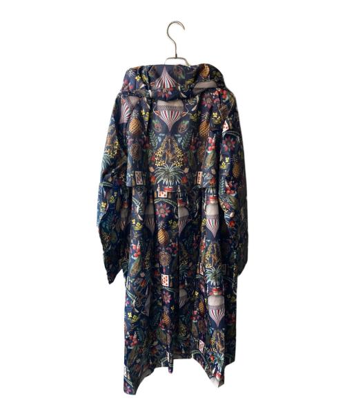 Twin Queens by PARADISOLE（ツインクイーンズ）Twin Queens by PARADISOLE (ツインクイーンズ) レインコート ネイビー サイズ:M~LL 未使用品の古着・服飾アイテム