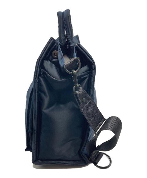 PORTER（ポーター）PORTER (ポーター) 2WAY VERTICAL TOTE BAG(M) ネイビーの古着・服飾アイテム
