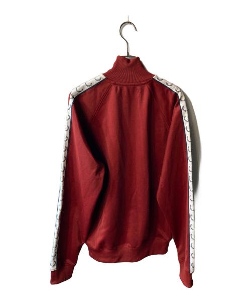 FRED PERRY（フレッドペリー）FRED PERRY (フレッドペリー) TAPED TRACK JACKET レッド サイズ:Ｍの古着・服飾アイテム