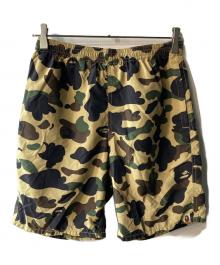 A BATHING APE（ア ベイシング エイプ）の古着「ショートパンツ」｜カーキ×ベージュ