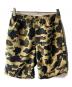A BATHING APE（ア ベイシング エイプ）の古着「ショートパンツ」｜カーキ×ベージュ