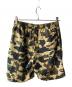 A BATHING APE (ア ベイシング エイプ) ショートパンツ カーキ×ベージュ サイズ:Ｍ：5000円