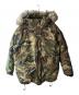 THE NORTH FACE（ザ ノース フェイス）の古着「カモ柄マクマードパーカー」｜グリーン