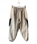 NIKEナイキ）の古着「オーバーサイズド ウーブン トラックパンツ」｜グレー